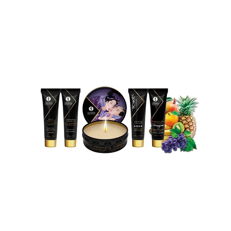 Zestaw akcesoriów - Shunga Geishas Secret Kit Exotic Fruits